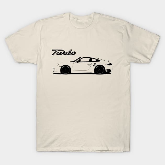 porsche turbo T-Shirt by hottehue